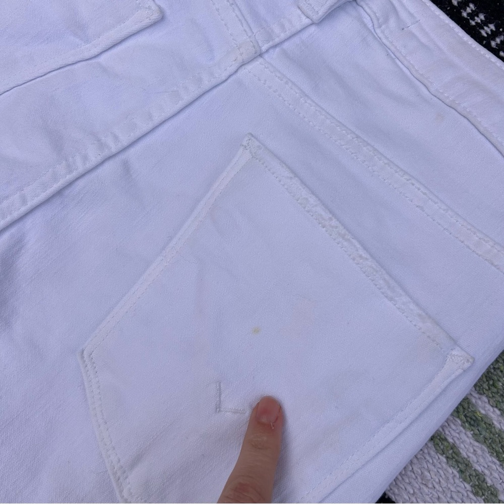 Hudson jeans holly high rise bell bottom flare white jeans - Picture 13 of 14